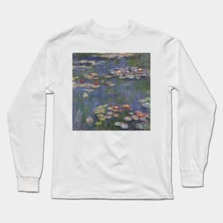 Water Lilies by Claude Monet Long Sleeve T-Shirt